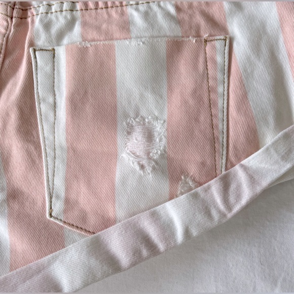 NWT One Teaspoon Bandits Candy Stripe Shorts, 25 - Picture 7 of 9